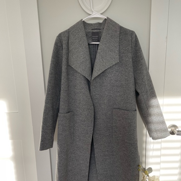 Grey lightweight coat - Size 2 - Picture 2 of 3